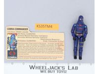 Cobra Commander V2 G.I. Joe 1984 Hasbro Vintage Action Figure