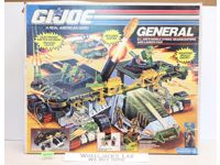 The General W/Major Storm 100% Complete GI Joe 1990 Hasbro Action Figure Vehicle