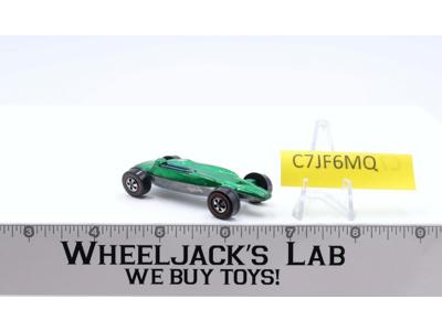 Shelby Turbine Green 1969 Redline Hot Wheels Mattel Vintage RL