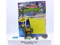 Head Droppin Leo w/Cardback 100% Complete TMNT 1991 Headdroppin Figure Unpunched