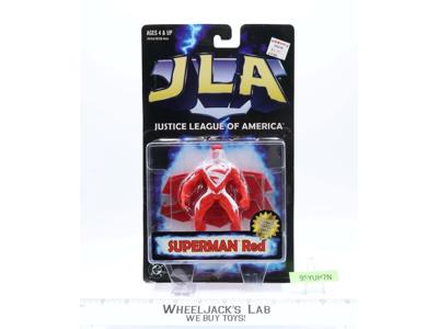 Superman Red Justice League Of America 1998 Kenner NEW MOSC Figure