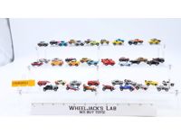 LARGE Lot of 45 Micro Machines Vehicles Cars Convertibles 1980's Vintage Galoob