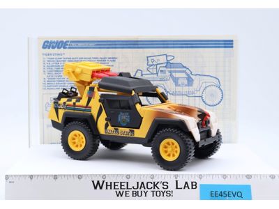 Tiger Sting GI Joe Tiger Force 1989 Hasbro Vintage Action Figure Vehicle