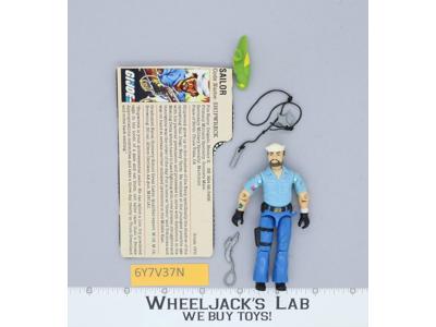 Shipwreck V1 100% Complete G.I. Joe 1985 Hasbro Vintage Action Figure