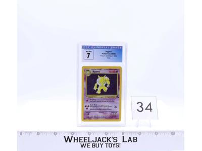 Hypno Unlimited Holo 8/62 CGC GRADED 7 NR-MT Pokemon Fossil 1999 Card