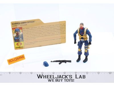Cobra Officer v6 100% Complete GI Joe 25th Anniv Comic Pack 2008 Hasbro Figure