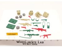 Lot Battle Gear Accessory 3 Set 3 Complete 1985 Weapons G.I. Joe Vintage
