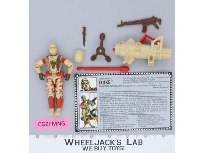 Duke V3 100% Complete G.I. Joe 1992 Hasbro Vintage Action Figure