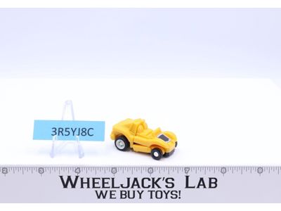 Minispy Buggy YELLOW 100% Complete 1985 G1 Transformers Action Figure