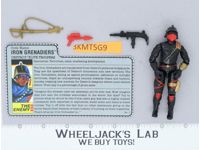 Iron Grenadiers V1 100% Complete G.I. Joe 1988 Hasbro Vintage Action Figure