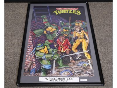 Teenage Mutant Ninja Turtles TMNT 1988 Poster 32" x 21" Mirage Studios