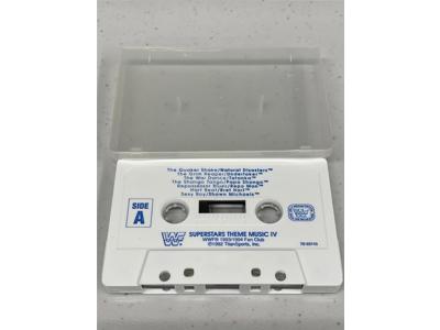 WWF Superstars Theme Music IV 1994 Fan Club Membership Cassette Tape Rare
