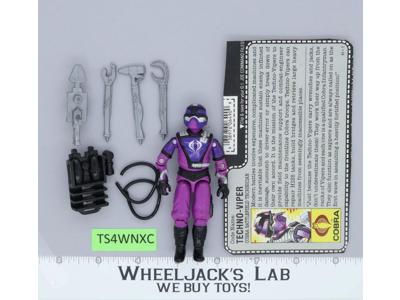 Techno-Viper V1 100% Complete G.I. Joe 1987 Hasbro Vintage Action Figure