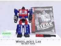 Crosshairs 100% Complete Transformers Siege WFC 2018 Hasbro Action Figure