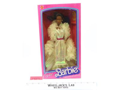 #4859 Crystal Barbie Doll African-American 1983 Mattel NEW SEALED