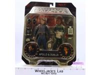 Apollo & Dualla Battlestar Galactica Diamond Select Toys MOSC 2008 Figures
