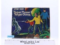 Star Trek Super Phaser II Target Game 100% Complete W/Box Mego 1976 Vintage
