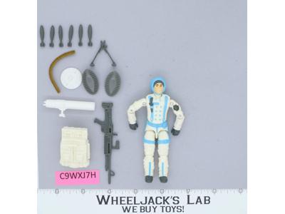 Sub-Zero V1 100% Complete G.I. Joe 1990 Hasbro Vintage Action Figure