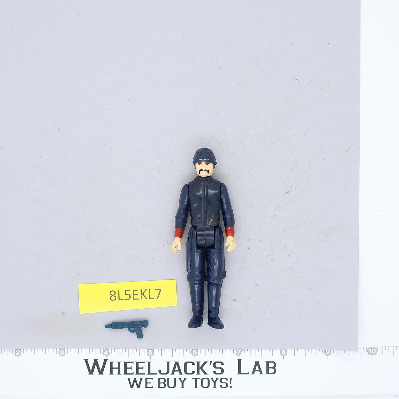 Bespin Security Guard WHITE 100% Complete Star Wars ESB 1980 Kenner NO REPRO