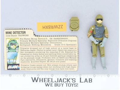 Tripwire V1 G.I. Joe 1983 Hasbro Vintage Action Figure