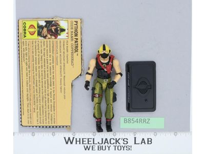 Copperhead V5 100% Complete GI Joe Python Patrol 2009 Hasbro Action Figure