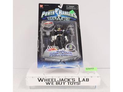 Black Lightstar Ranger 100% Complete Power Rangers in Space 1997 Bandai Figure