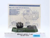 L.A.W. Laser Artillery Weapon 100% Complete G.I. Joe 1986 Hasbro Vintage Vehicle