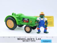 Farmer Mike & his Turtle Tractor Complete TMNT 1993 Playmates Vintage Vehicle