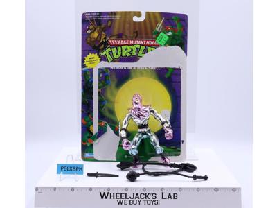 Robotic Foot Solider 100% Complete W/Card TMNT 1994 Playmates Action Figure