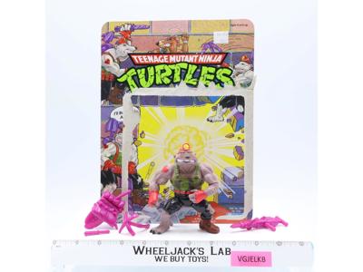 Dirtbag 100% Complete W/Card TMNT 1991 Playmates Vintage Action Figure