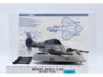 Vindicator 100% Complete GI Joe 1987 Hasbro Vintage Action Figure Vehicle