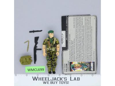 Falcon V1 100% Complete G.I. Joe 1987 Hasbro Vintage Action Figure