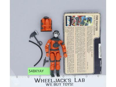 Barbecue V1 100% Complete G.I. Joe 1985 Hasbro Vintage Action Figure