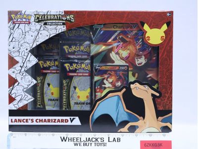 Lance's Charizard V Box Celebrations Collection 2021 Pokémon NEW SEALED