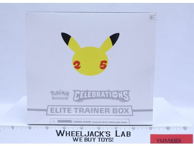 Celebrations Elite Trainer Box ETB 2021 Pokémon 25th Anniversary NEW SEALED