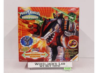 Deluxe Quantasaurus Red Megazord 100% Complete Power Rangers Time Force Bandai