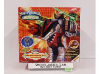 Deluxe Quantasaurus Red Megazord 100% Complete Power Rangers Time Force Bandai