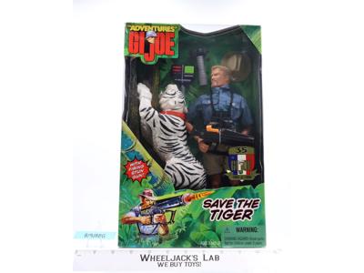 Adventures Of GI Joe Save The Tiger 12" Action Figure MISB Hasbro 1998