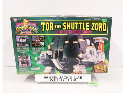 Tor the Shuttle Zord Complete WORKS Mighty Morphin Power Rangers 1994 Bandai