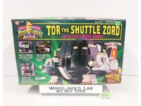 Tor the Shuttle Zord Complete WORKS Mighty Morphin Power Rangers 1994 Bandai