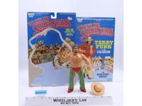 Terry Funk 1985 1986 WWF LJN Titan Sports 8″ Wrestling w/ Hat Cardback Poster
