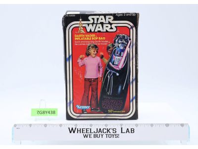 Darth Vader Inflatable Bop Bag Star Wars 1977 Kenner NEW MISB SEALED