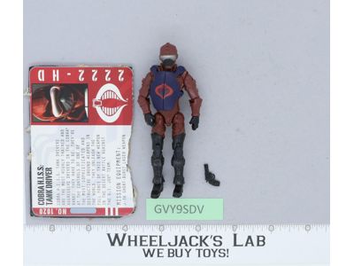Cobra HISS Tank Driver GI Joe Pursuit of Cobra 2010 Hasbro Action Figure