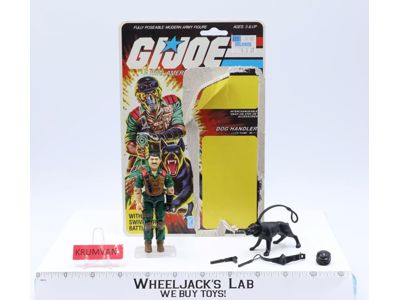 Mutt & Junkyard V1 Complete W/Card G.I. Joe 1984 Hasbro Vintage Action Figure