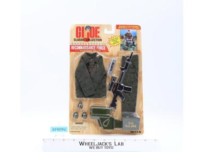 Reconnaissance Force Mission Gear GI Joe Classic Collection 12" MOSC 1996 Kenner