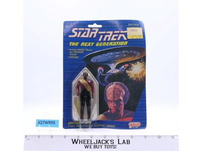 Lieutenant Worf Star Trek The Next Generation Galoob 1988 Vintage NEW MOSC