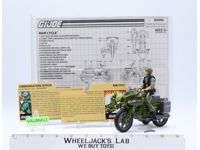 Ram Cycle W/ CPL. Breaker 100% Complete G.I. Joe 25th Anniv. 2008 Hasbro Vehicle