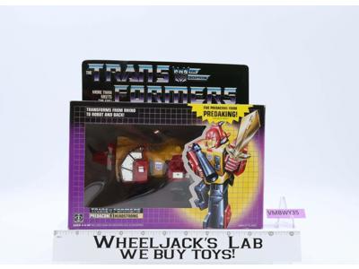 Headstrong Complete W/ Box 1986 Vintage Hasbro Action Figure G1 Transformers