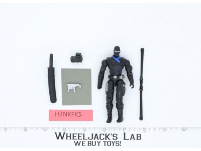 Snake Eyes V19 100% Complete G.I. Joe 2004 Hasbro Action Figure