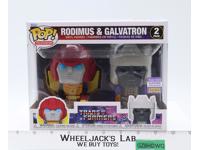 Rodimus & Galvatron Transformers Funko Pop! Summer Convention 2-Pack NEW SEALED